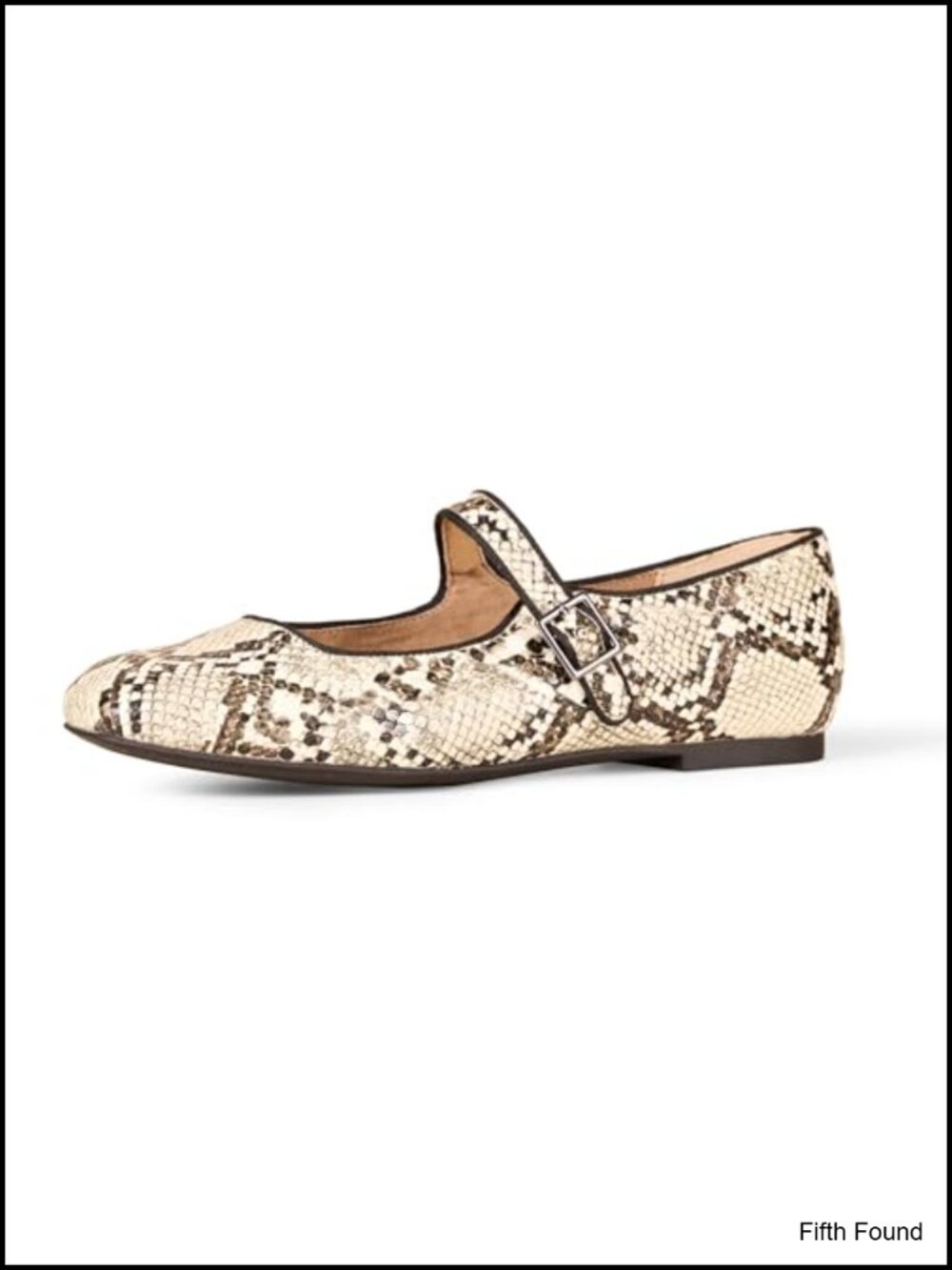 Square Toe Mary Jane Ballet Flats Faux Suede Adjustable Buckle Memory Foam